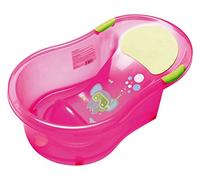 dBb Remond Transat Intégré Baignoire Eléphant pour Bébé Jusqu'à 0-6 Mois Rose Translucide