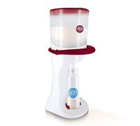 dBb'dose dBb Remond - Distributeur de lait en poudre pour bébé - 12 g de poudre à chaque pression - Capacité du réservoir 700 g - Socle repose biberon - Blanc & marsala