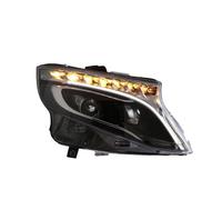 DBBPVPLFC Phare Avant Gauche Phares à LED pour Benz Vito 2016-2022 W447, ensemble mise à niveau, configuration élevée, accessoires lampe dynamique, feux avant voiture Feux Avants