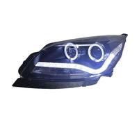 DBBPVPLFC Phare Avant Gauche Phares avant LED Angel Eye pour Buick Excelle GT XT 2009-2014, feux jour à double lentille Feux Avants(For 2009-2014 GTa)