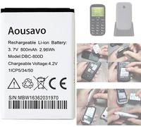 Dbc-800d Dbp-800d Dbp-800b Batterie De Rechange Compatible Avec Doro 1350,Doro 1360,Doro 1361,Doro 2414,Doro 2424,Doro 5030,Doro 6520,Doro 6050,Doro 6526,Doro 6030,Doro 6620,Doro 5516,6530