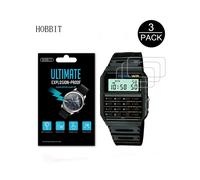 (DBC611G-1D) Lot de 3 films de protection d'écran antidéflagrants Nano Casio CA53W-1 DBC611G-1D EAW-DBC-32-1AV