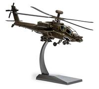 DBEIXIWEI 1/72 US Army AH-64 Apache Bomber Avion Modèle Alliage Memorial Air Combat Hélicoptère Avion Miniature pour Collection