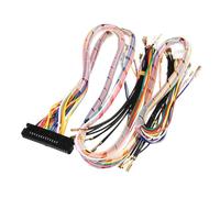 DBEIXIWEI Arcade Jamma Lot de 2 faisceaux de câblage pour machines d'arcade et consoles de jeux vidéo 2 x 20 broches 40 broches