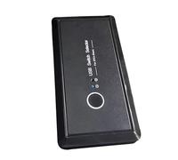 DBEIXIWEI Commutateur KVM 2 entrées 4 sorties 4 ports USB 3.0 sélecteur de commutateur 2 ordinateurs partageant 4 périphériques USB Boîte de commutation pour clavier, souris, imprimante