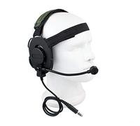 DBEIXIWEI Durable Green Z Tactical Bowman Elite II Casque avec sangles élastiques réglables en nylon
