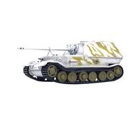 DBEIXIWEI Échelle 1/72 WWII German Sd. Kfz. 184 Elefant Tank Modèle fini Memorial Battle Heavy Tank Véhicule miniature pour affichage