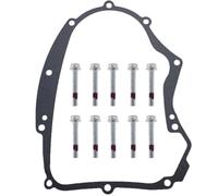 DBEIXIWEI Joint de carter en métal avec vis 594195 pour Briggs & Stratton 40F777-0100-B1/0111-E1/0112-E1/0113-B1