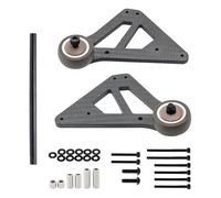 DBEIXIWEI Kit de barres de roues en fibre de carbone pour voiture télécommandée - Convient pour Arrma 1/7 Mojave V2 EXB RC véhicule