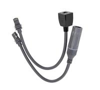DBEIXIWEI Lot de 2 câbles Ethernet plat et routeur RJ45 1200 Mbps transfert de données IP68 étanche pour satellite Starlink Gen3