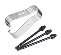 DBEIXIWEI Lot de 3 pointes de stylet avec pince de rechange pour Samsung Galaxy Z Fold 3 S Pen Fold Edition