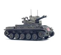 DBEIXIWEI Modèle d'artillerie M42 de l'armée américaine à l'échelle 1/72 en alliage, véhicule de combat miniature pour adultes et enfants