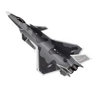 DBEIXIWEI Modèle d'avion Chengdu J-20 de l'armée de libération 1:72 en alliage de haute simulation d'avion de combat aérien pour collection