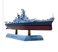 DBEIXIWEI Modèle de bateau en alliage à l'échelle 1/1000 pour la Seconde Guerre mondiale USS Missouri BB63 Battleship Hobby Kit pour conllection et affichage