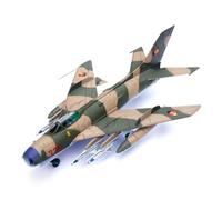 DBEIXIWEI Modèle de chasse MIG-19PM de l'armée de l'air allemande de l'Est en alliage 1:72 Simulation Aviation Science Exposition Model