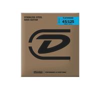 DBFS45125S - Jeu de cordes basse 5 cordes - Filets plats short scale 45-125