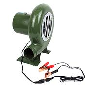 DBGA Souffleur de Forge de Forgeron Électrique 12V, Ventilateur Centrifuge de Pompe de Barbecues Ventilateur de Forge de Charbon pour la Batterie de Voiture, Extérieur