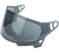 DBGZS Visiere Casque Moto pour Bell Eliminator, Casque Moto Pare-Vent Casque Lentille, Lentille de Lunettes de Casque Remplacement Shield,Normal-A Black