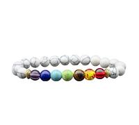 DBHDG Bracelet Pierre Naturelle | Chakra Équilibrant en Pierres Minérales - Bijou Énergétique pour Homme & Femme (type-8)