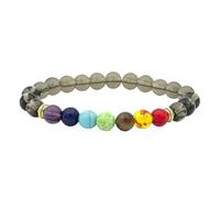 DBHDG Bracelet Pierre Naturelle | Chakra Équilibrant en Pierres Minérales - Bijou Énergétique pour Homme & Femme (type-5)