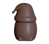 DBKD Bocal avec couvercle Eating Santa grand Maroon