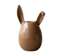 DBKD Bougeoir Rabbit 13 cm Noisette brillante
