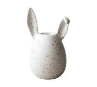 DBKD Bougeoir Rabbit 13 cm Point blanc