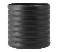 DBKD Cache-pot Mud noir Très grand. Ø 27 cm