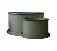 DBKD Cache-pot Plant bowl. lot de 2 Green