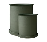 DBKD Cache-pot Plant pot. large. lot de 2 Green