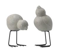 DBKD DBKD Décoration de Pâques Swedish Birds Lot de 2 Mole dot