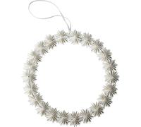 DBKD PAPER FLAKE WREATH - white - 1 pcs