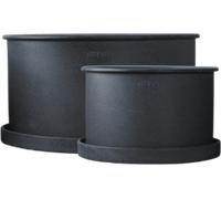 DBKD PLANT BOWL 2-set - black