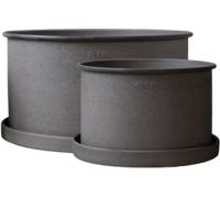 DBKD PLANT BOWL 2-set - brown