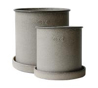 DBKD Plant Pot pot small lot de 2 Beige