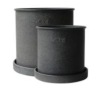 DBKD Plant Pot pot small lot de 2 Black