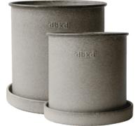 DBKD Plant Pot pot small lot de 2 Beige