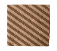 DBKD Serviette en papier Stripe 33x33 cm lot de 20 Nougat
