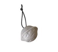 DBKD Suspension de sapin de Noël Hanging walnut Shiny mole