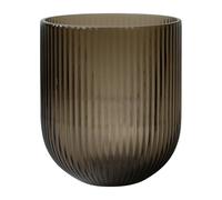 DBKD Vase en verre Simple Stripe brown Medium
