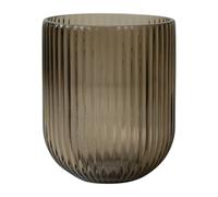 DBKD Vase en verre Simple Stripe brown Small