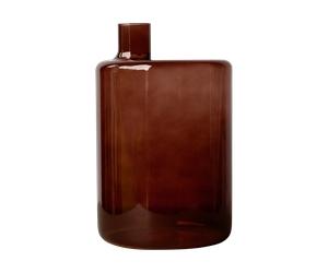 DBKD Vase Pipe 21 cm Dark red