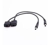 DBLCAST Lot de 2 batteries de chargement DC5.5/XT60 pour DJI FPV Drone Accessoires (port DC5.5)