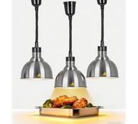 DBMGB Lampe Chauffante Cuisine Professionnelle 250W pour Buffet(B, 3 pcs)