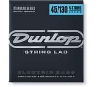 Cordes guitare basse Dunlop DBN45130 Nickel Medium 130 5 cordes 45-130 en acier inoxydable