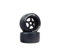 DBoots Hoons 53/107 2.9 Pneu à courroie prémonté, argenté, 17 mm hexagonal, 5 rayons (2)