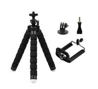 DBPOWER-Mini trépied flexible pour Gopro,accessoires pour Action 3 ktAkaso,Brave Apeman,Black Max,Octopus Fore12,11,10,9,8,7 - Type black4