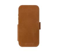 19twenty8 Étui à rabat Copenhagen cuir pleine fleur brun clair pour Apple iPhone 17 Pro