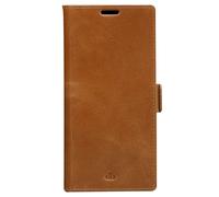 Copenhagen Slim - Etui à rabat pour téléphone portable - cuir pleine fleur - brun clair - pour Samsung Galaxy S22 Ultra