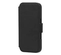 19twenty8 Étui portefeuille Lynge compatibilité MagSafe cuir pleine fleur Noir iPhone 17
